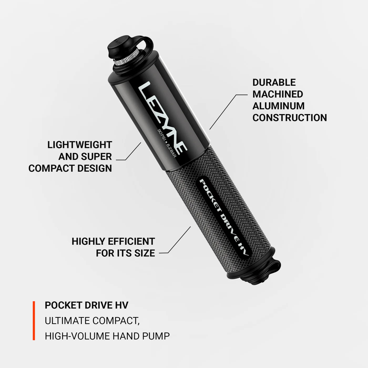 Pocket Drive HV Bike Pump