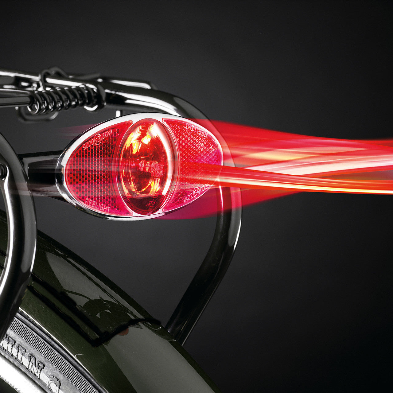 Reelight Flex Mount-High Power - Rear light for luggage carrier - flashing during stops