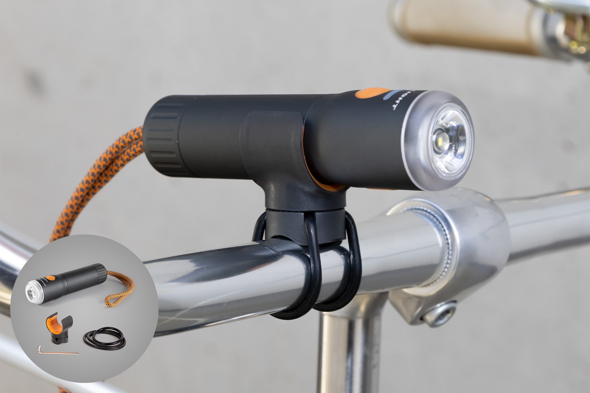 Lumière de vélo LED en alliage d'aluminium rechargeable USB - SONEW - 4 Lumière de vélo LED en alliage d'aluminium rechargeable USB - SONEW - 4