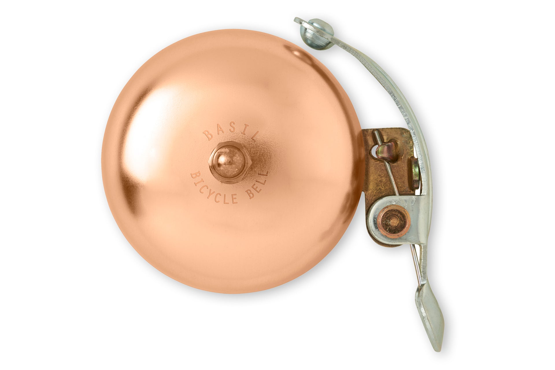 Basil Portland Bell – Vintage Rose Gold Bike Bell
